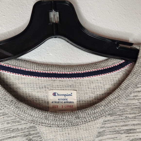 Vintage Champion Gray Sweatshirt XL - Picture 2 of 3
